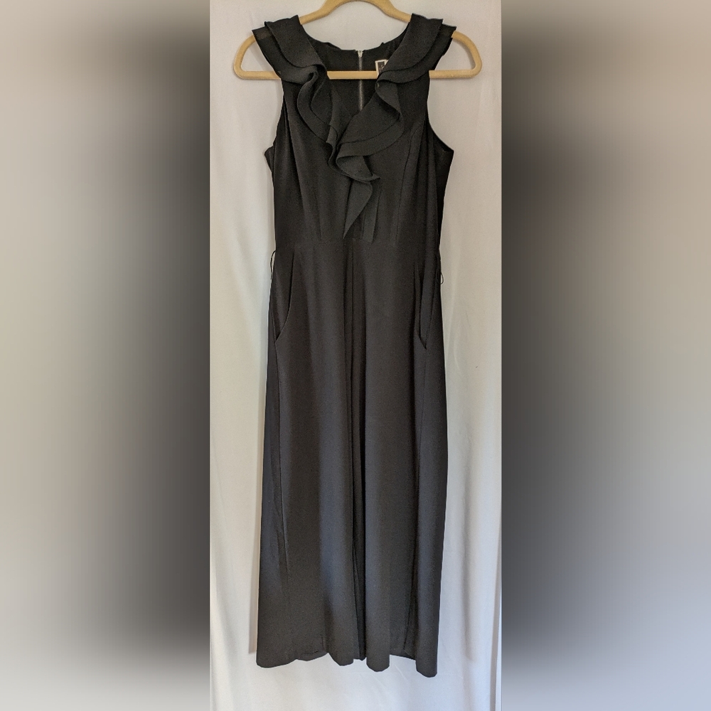 Julian Taylor Black Sleeveless Jumpsuit